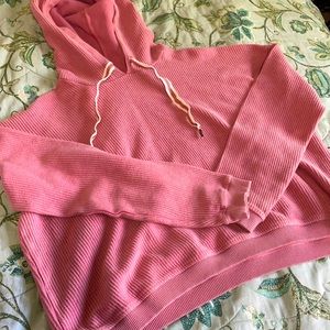 Aerie crop hoodie
